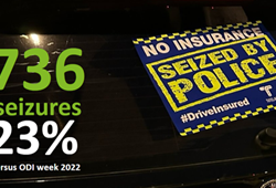 Operation Drive Insured took over 3,700 uninsured vehicles off the road