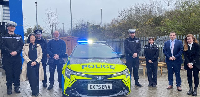 New vehicle boosts Staffordshire Police’s fight against uninsured driving
